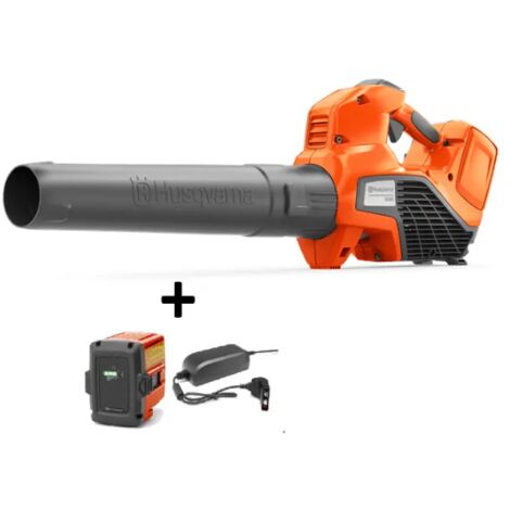 Husqvarna – Soffiatore a batteria 36V con 1 batteria Li-Ion BLi20 – Motore Brushless – Velocità aria 46 m/s – Flusso aria 10.3 m³/min (1/10)
