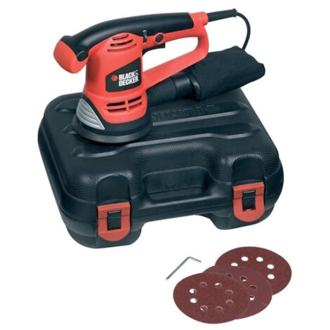 Black&Decker Levigatrice rotorbitale 480W Velocità (RPM) di 4000-11000 (1/10)