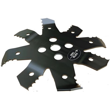 Joans IT-0158 Macinarovi dentato per la distruzione dei rovi Diametro 250 x 3 mm