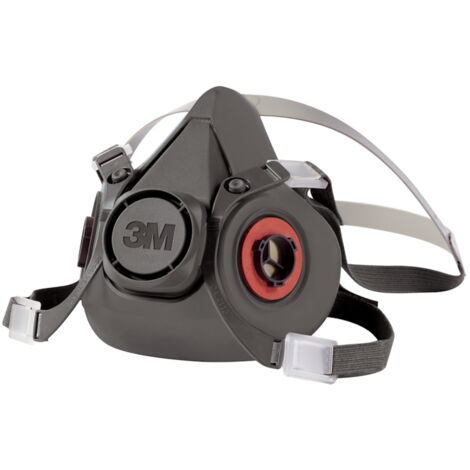 3M 6100 Maschera respiratore facciale semimaschera filtri ricambiabili taglia S