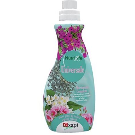 ZAPI Concime liquido concentrato per piante verdi e fiorite Universale da 1 Lt (1/2)