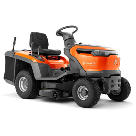 Husqvarna TC 112 - Trattorino Tagliaerba a Benzina 413 cm³ taglio 95cm con cesto per raccolta