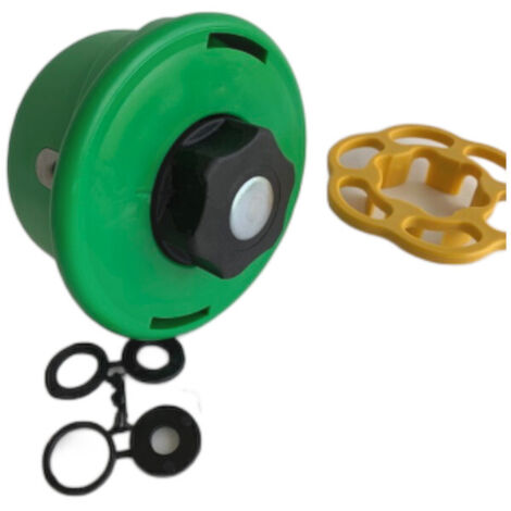Testina Universale Easy Pro Batti e Vai per Decespugliatore Con Protezione in Metallo sul Pomello