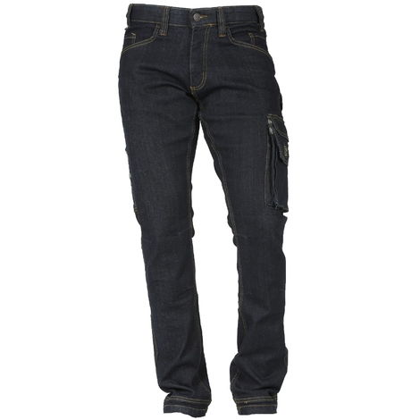 RICA LEWIS mod. JOB A TAGLIA 48 Pantalone pantaloni da lavoro jeans resistenti con tasconi