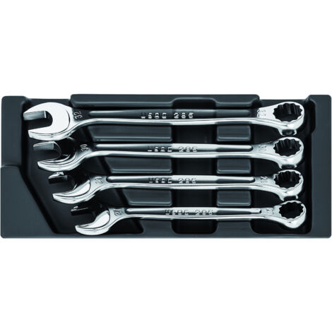 USAG 519/285B2 Modulo Termoformato Assortito 4 Chiavi Combinate 27-32 mm