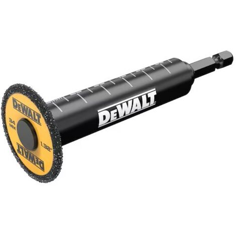 DEWALT DT20563-QZ Taglia tubi PVC con lama da 34 mm