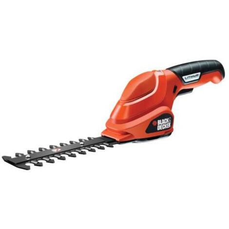 BLACK+DECKER SFOLTIRAMI A BATTERIA LITIO 3.6 V - LUNGHEZZA LAMA 15 cm - BASE DI RICARICA E INDICATORE LED GSL300-QW
