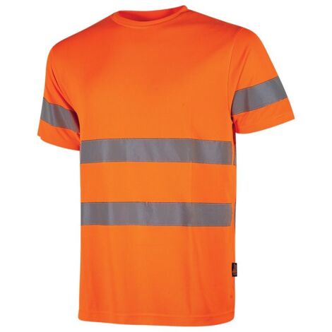 U-Power MIZAR t-shirt da lavoro in tessuto con trama a “nido d’ape” - Taglia: XXL (1/2)