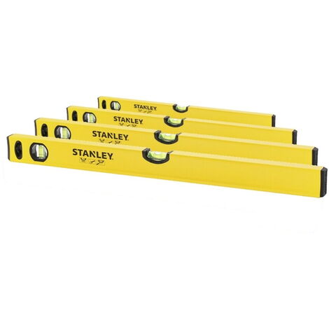 Livella 60 cm Classic STANLEY nuovo design profilo liscio con precisione +/- 0,5 mm/m