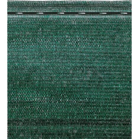 Rete telo ombreggiante verde ombra 90% frangivista frangisole oscurante H  150 cm - Rotolo 50 m
