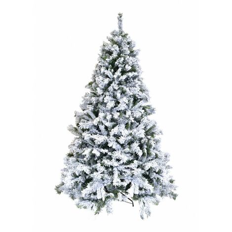 Albero di Natale ARTIFICIALE ROYAL INNEVATO super folto in PVC realistico  alla vista e al tatto 