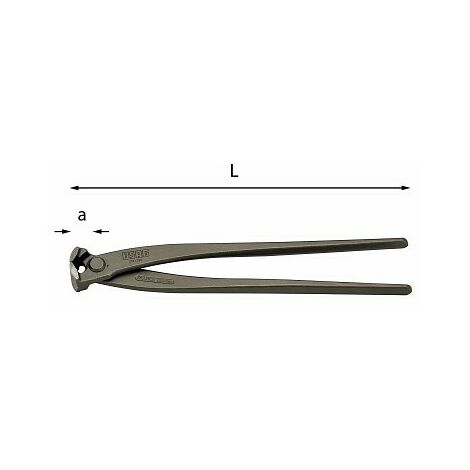 USAG 199 Tenaglia per cementisti ferraiolo muratore PROFESSIONALE 225 mm