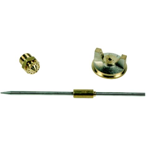 RICAMBIO UGELLO AGO CAPPELLO ASTURO ORIGINALE PER AEROGRAFO E70 G70 ugello Ø 1,8 mm