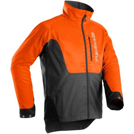 Giacca lavoro forestale Husqvarna Classic logo catarifrangente leggera comoda - Taglia XL