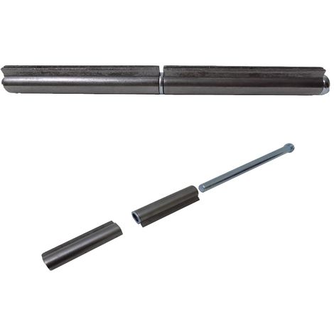 Cerniera PER SERRAMENTI 2 due ali con rondella e perno sfilabile lunghezza 120 mm - art. 100.120