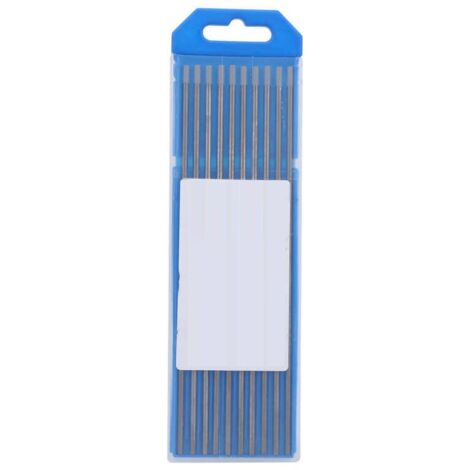 Elettrodi tungsteno cerio 2% per acciao e inox TIG colore GRIGIO  10 pz Ø 3,2 mm