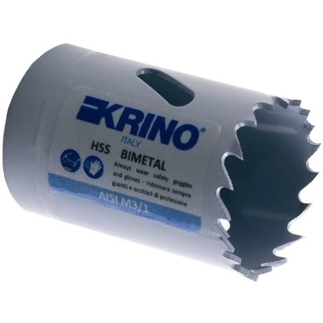 SEGA A TAZZA BIMETALLICA KRINO HSS PER METALLO LEGNO PLASTICA ACCIAIO FRESA Ø 46 mm
