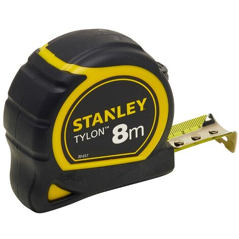Flessometro STANLEY TYLON metro rullina in ABS con gancio 8 metri