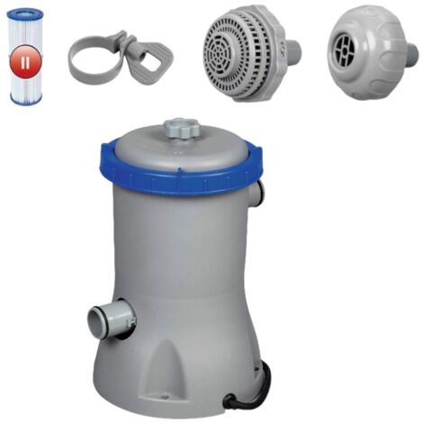 BestWay 58383 POMPA filtro per piscina Flowclear 2006 l/h completa di cartuccia