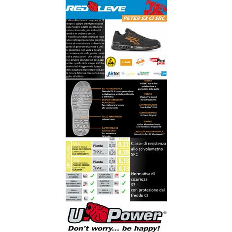 SCARPE ANTINFORTUNISTICHE DA LAVORO UPOWER PETER S3 CI SRC ESD FREDDO SCARPE ANTINFORTUNISTICHE DA LAVORO UPOWER PETER S3 CI SRC ESD FREDDO