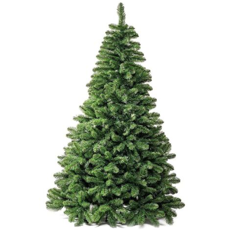 Albero di Natale ARTIFICIALE BROOKLYN verde super compatto folto realistico altezza 210 (1/4)