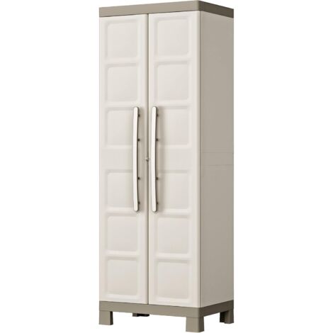 KETER EXCELLENCE armadietto armadio alto porta scope plastica 68x39x185h cm