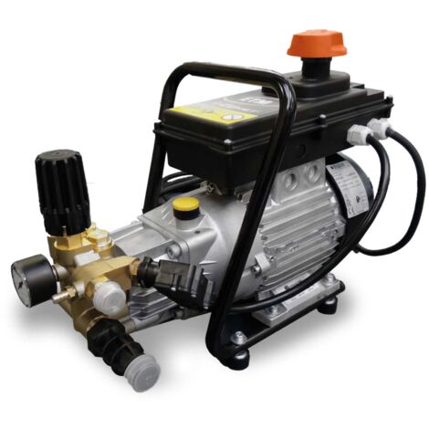 Idropulitrice elettrica 150 bar 600 l/h 2900W – Motore a induzione 2800 giri/min – Pompa in metallo – Facile trasporto con maniglia – Comet (1/2)