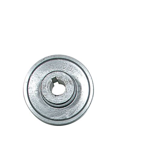 PULEGGIA PER MOTORE Elettrico E Compressore In Alluminio Foro 24 - Foto 2