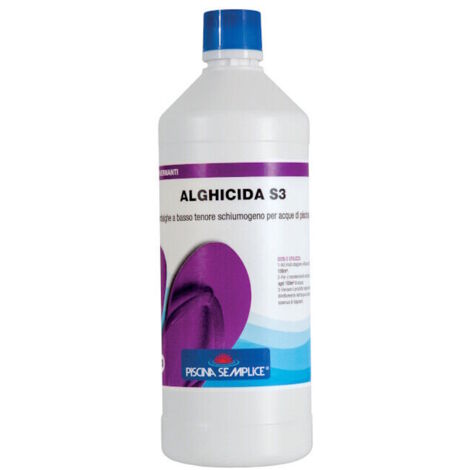 Antialghe Piscina Non Schiumogeno Lapi Alghicida Anti Alghe Manutenzione 5 Kg - Confezione da: 1 Kg