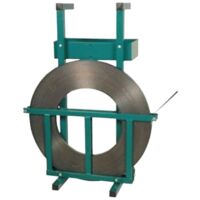 Porta rotolo modello per reggetta in ferro con larghezza da 13 a 32 mm