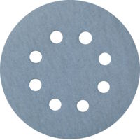 SAITAC Dischi autoaggrappanti di carta velcrata abrasiva 8 Fori Diametro 127 mm - Grana: 400