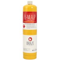 Bombola usa e getta monouso gas B-MAP per cannello brasatura dolce e forte 1 lt