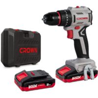 CROWN CT21145HMX-2 BMC Avvitatore con percussione 20V 2 batterie 2 Ah valigetta
