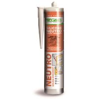 SILICONE NEUTRO EDILIZIA E SERRAMENTI G&B FISSAGGI 310ml COLORE AVORIO SILN 16 - 12 pezzi