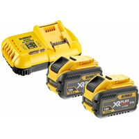 DeWALT DCB118Y2 carica batterie batteria originali da 12 Ah 54V 18V XR FLEX-VOLT
