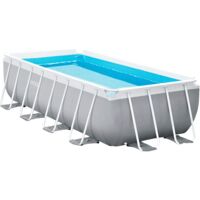 Piscina fuori terra Intex Prisma Frame con Pompa filtro Scaletta 488x244Xh107 cm 26792 NP
