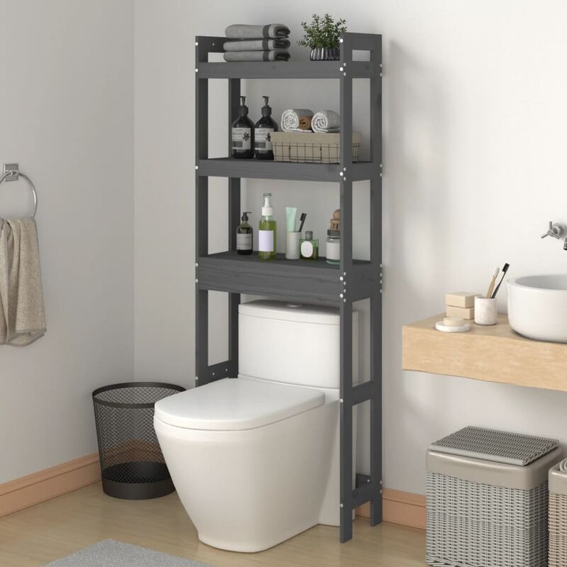 mDesign Elegante scala a pioli da appoggio per il bagno – Moderno porta  asciugamani bagno in metallo con 4 ripiani – Porta salviette bagno per