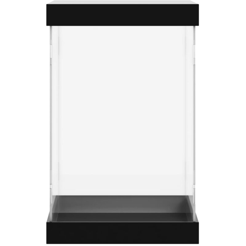 Vetrina espositiva in plexiglass trasparente a 6 ripiani