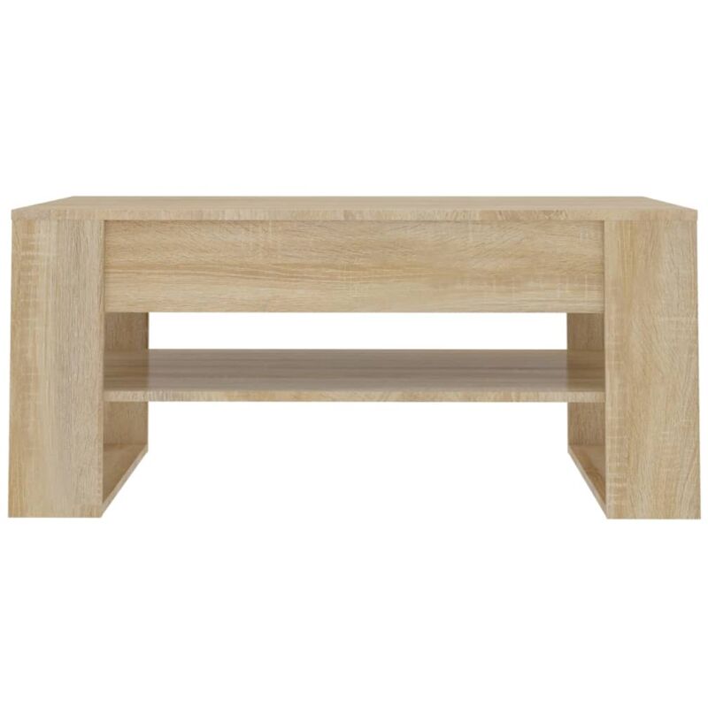 Maison Exclusive - Tavolino da Salotto Rovere Sonoma 102x55x45cm Legno  Multistrato