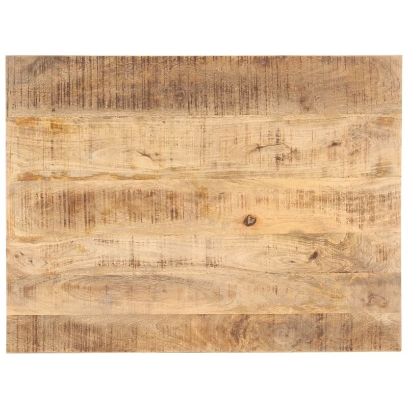 VidaXL Piano del Tavolo in Legno Massello di Acacia 80x(50-60)x2,5 cm