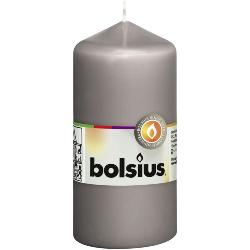 Candele Moccoli 10 pz 120x58 mm Avorio Bolsius