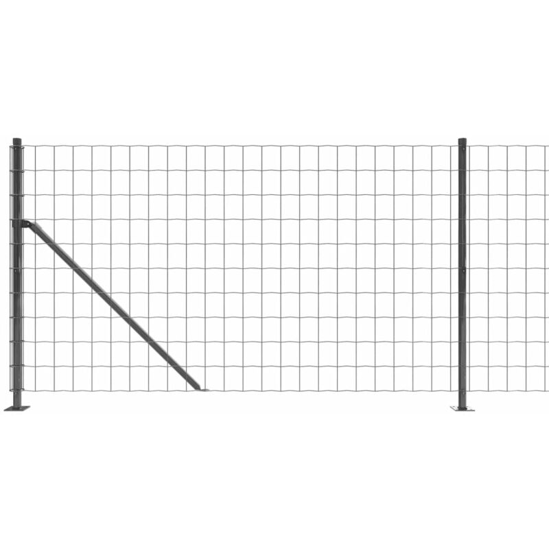 Rete Metallica, 1X25 M, Composizione 100% Acciaio Zincato Elettrosaldato, Rete Recinzione