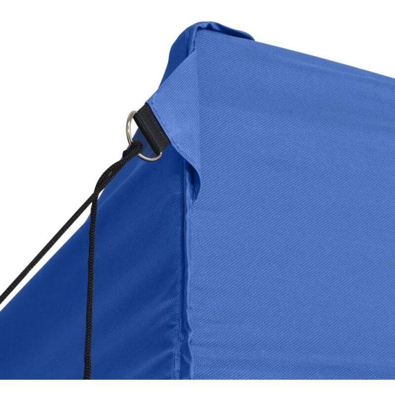 Gazebo pieghevole professionale 3x3mt - Acciaio 4cm - Blu