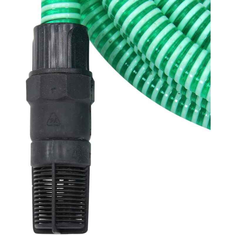 Set Tubo da Giardino con Raccordi Verde 0,6 10 m in PVC