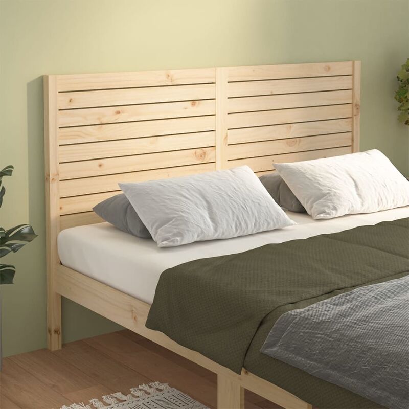 vidaXL Testiera Letto 166x4x104cm in Legno Massello di Pino