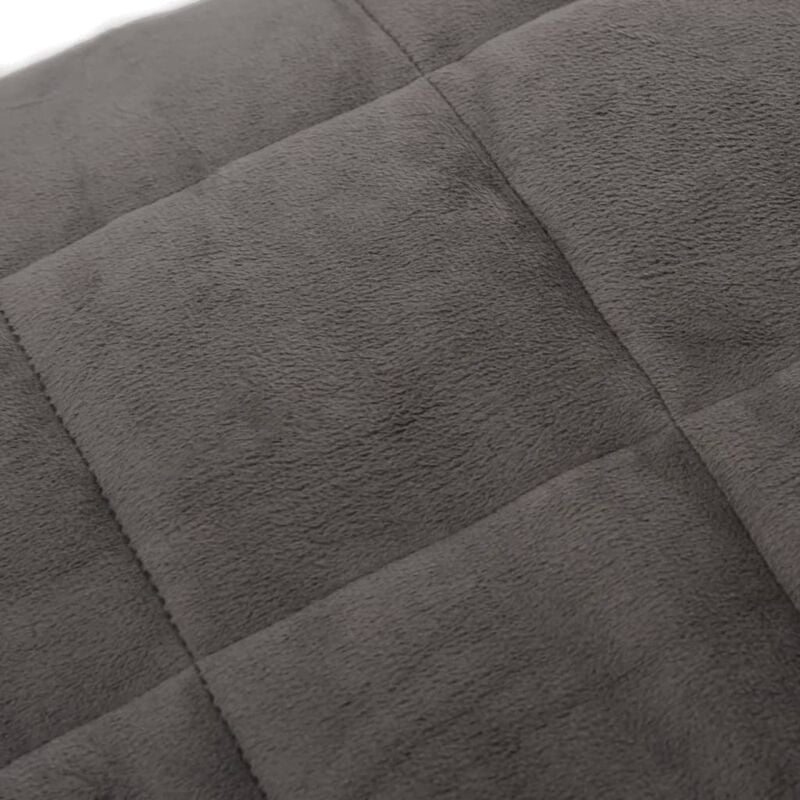 Maison Exclusive - Coperta Ponderata Grigia 220x235 cm 11 kg Tessuto