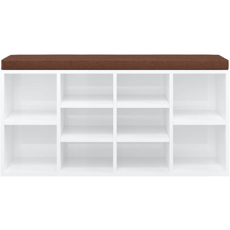 Panca portascarpe 80x24x45 cm bianco Vida XL 243050 - Acquisti online -  Habitium®