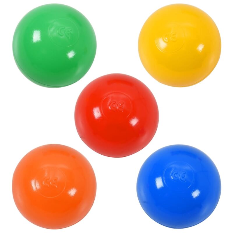 Palline per Bambini - Ø 5,5 cm, Set di 1000 Pezzi, in Plastica Morbida non  Tossica