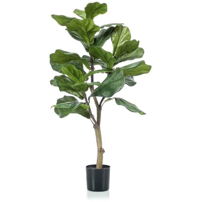 Emerald Pianta di Ficus Lyrata Artificiale 90 cm