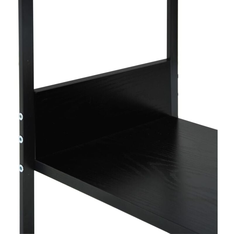 Maison Exclusive - Scaffale Libri Piccolo Dritto Nero 33,5x39,6x79,7cm  Multistrato